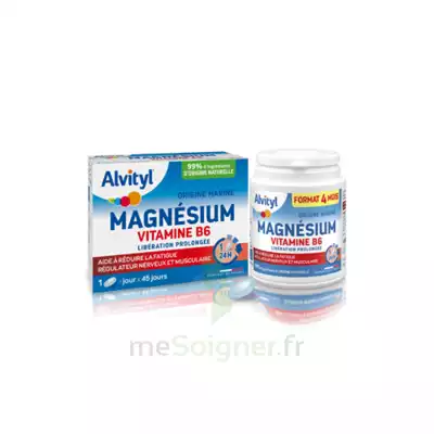 Alvityl Magnésium Vitamine B6 Libération Prolongée Comprimés Lp B/45 à Fontaines-Saint-Martin